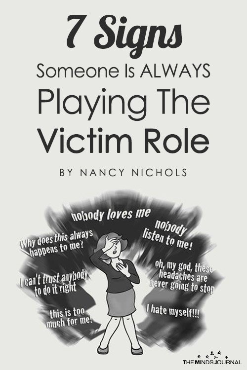 Playing The Victim Role