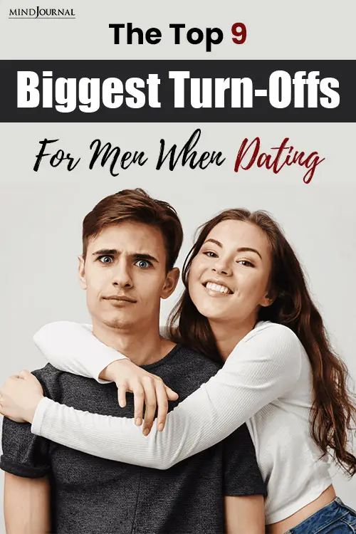 Biggest TurnOffs for Men Dating pin