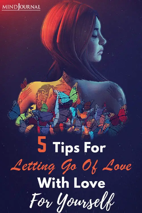 Letting Go Love With Love Yourself pin