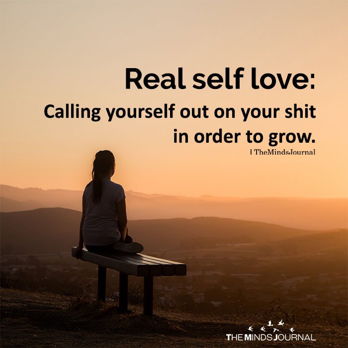 Real self love
