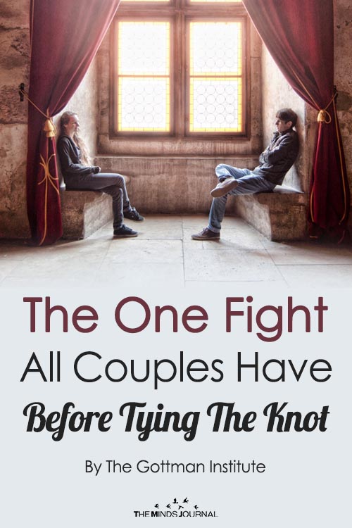 The One Fight All Couples Have Before Tying The Knot