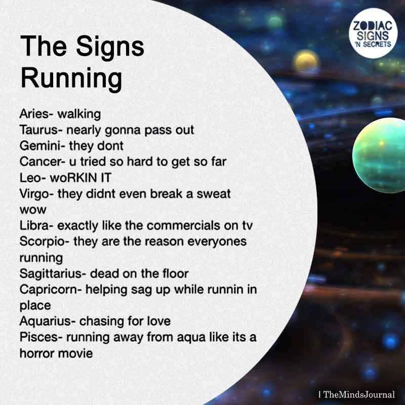 The Signs Running