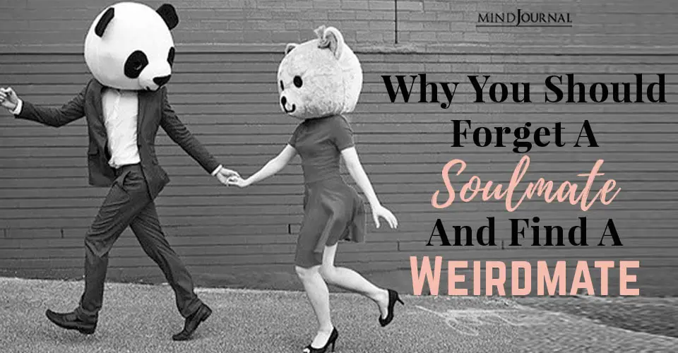 Why Should Forget Soulmate Find Weirdmate