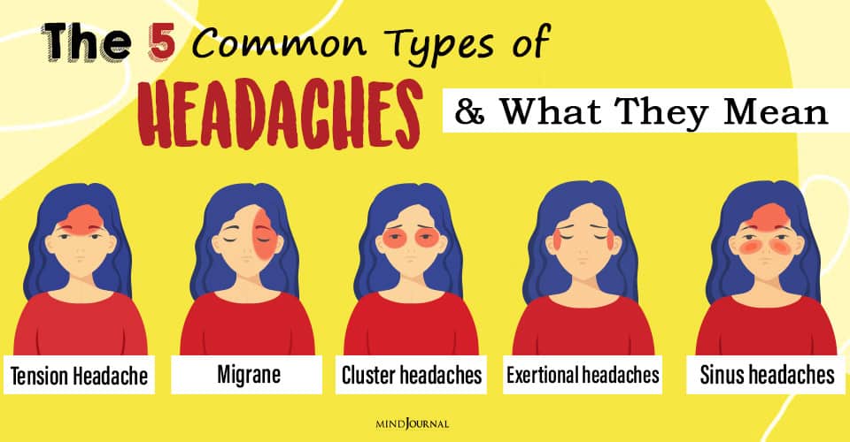 The 5 Common Types of Headaches and What They Mean