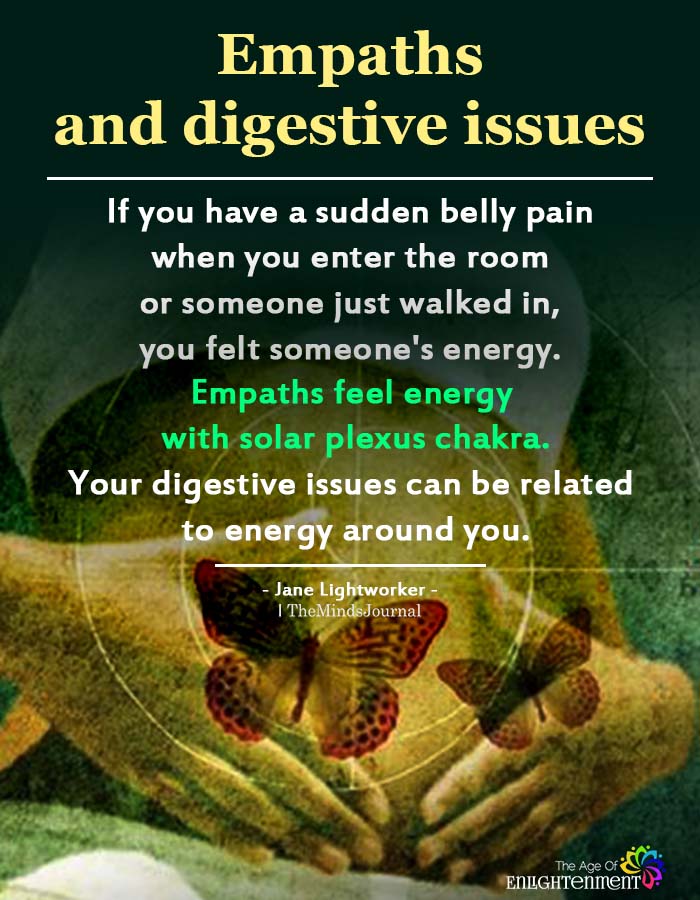 Empaths and digestive issues
