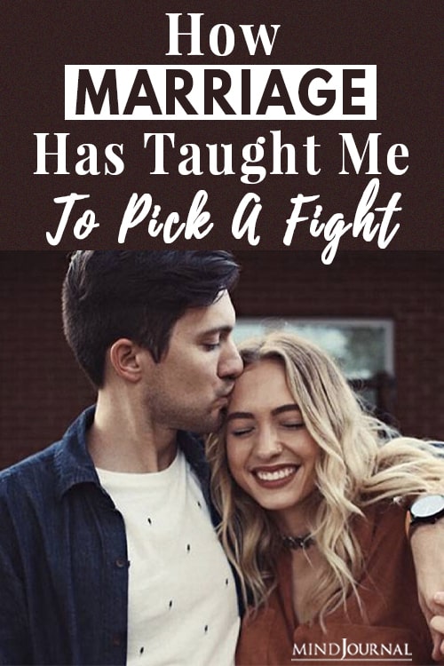 Marriage Taught Me Pick Fight pin