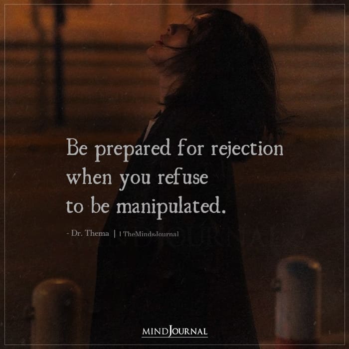 Be Prepared For Rejection