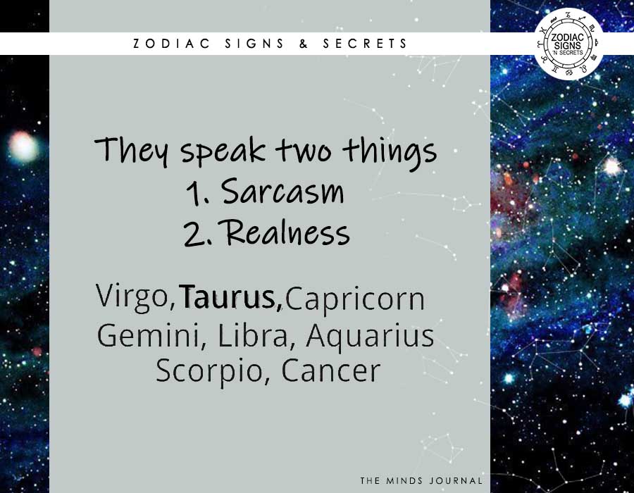 Signs That Speaks Two things