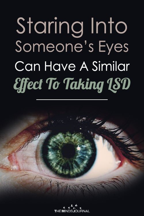 Staring Into Someone’s Eyes for 10 minutes causes hallucination