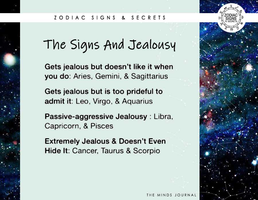 The Signs And Jealousy