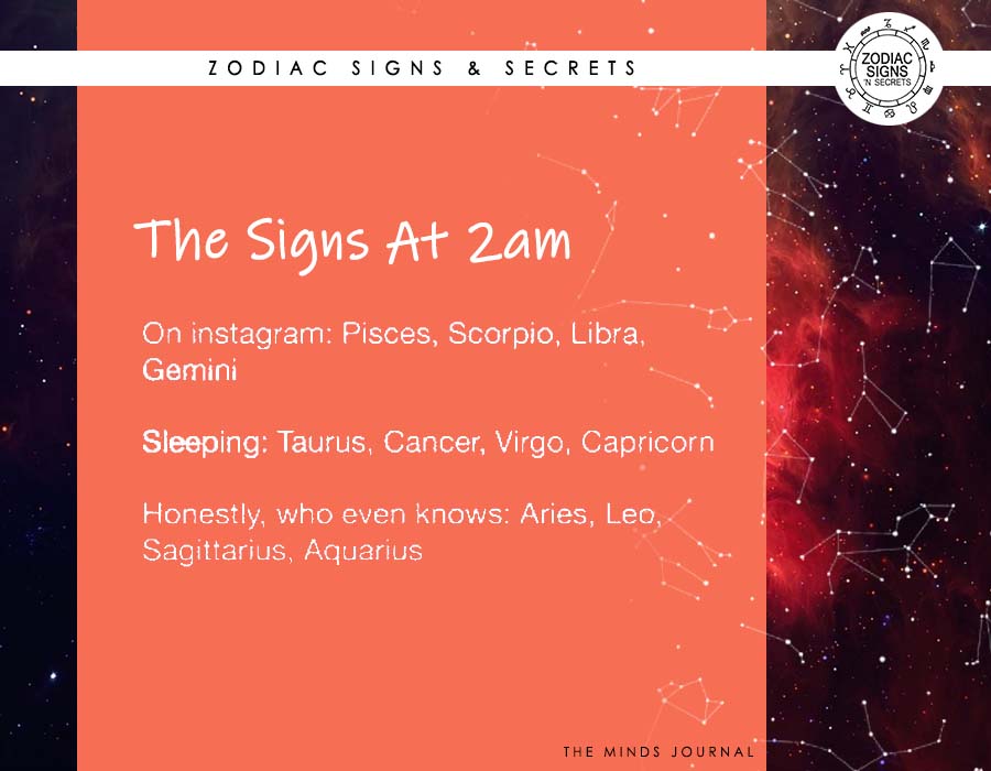 The Signs At 2 am