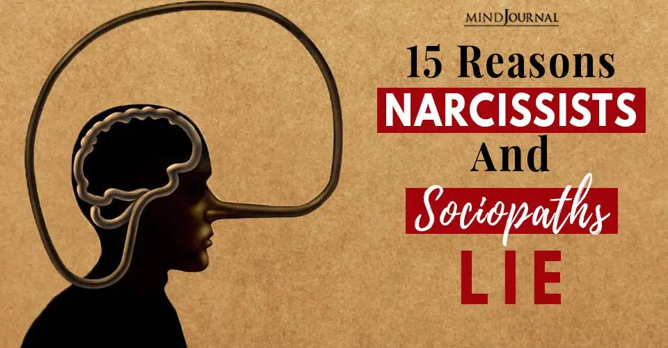 reasons narcissist sociopaths lie
