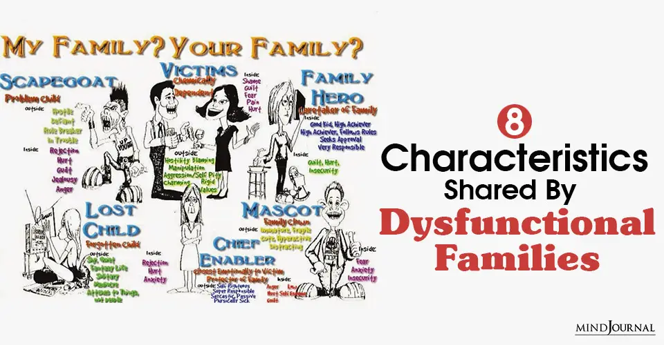 8 Characteristics Shared By Dysfunctional Families