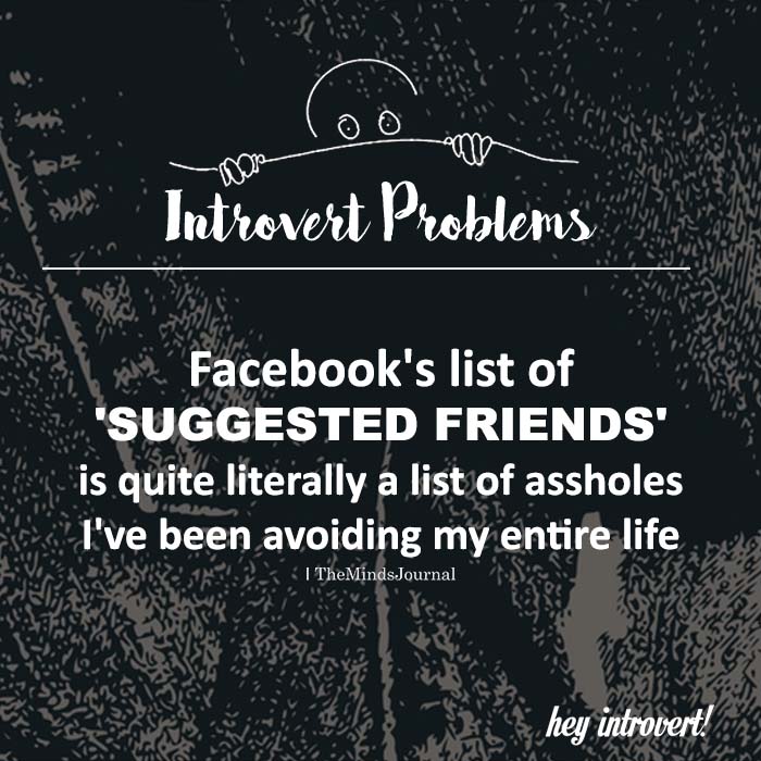 Facebook's list of 'Suggested Friends' is quite