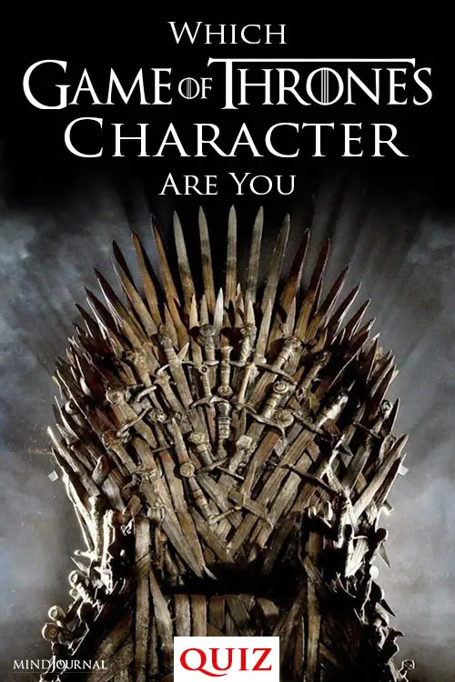 Game Of Thrones Character Are You quiz pin