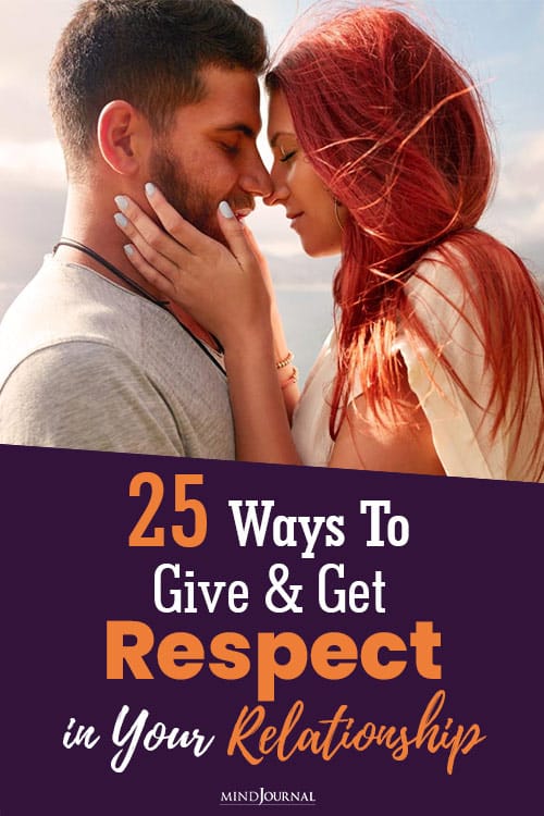 Give Get Respect in Relationship pin