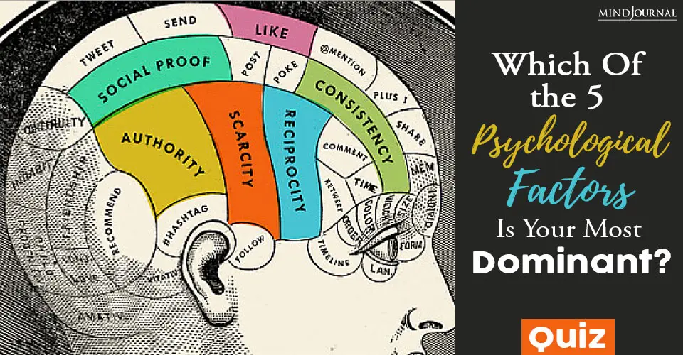 Which Of the Five Psychological Factors Is Your Most Dominant? QUIZ