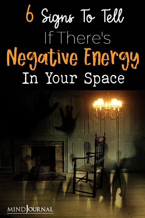 Signs To Tell Negative Energy In Space pin