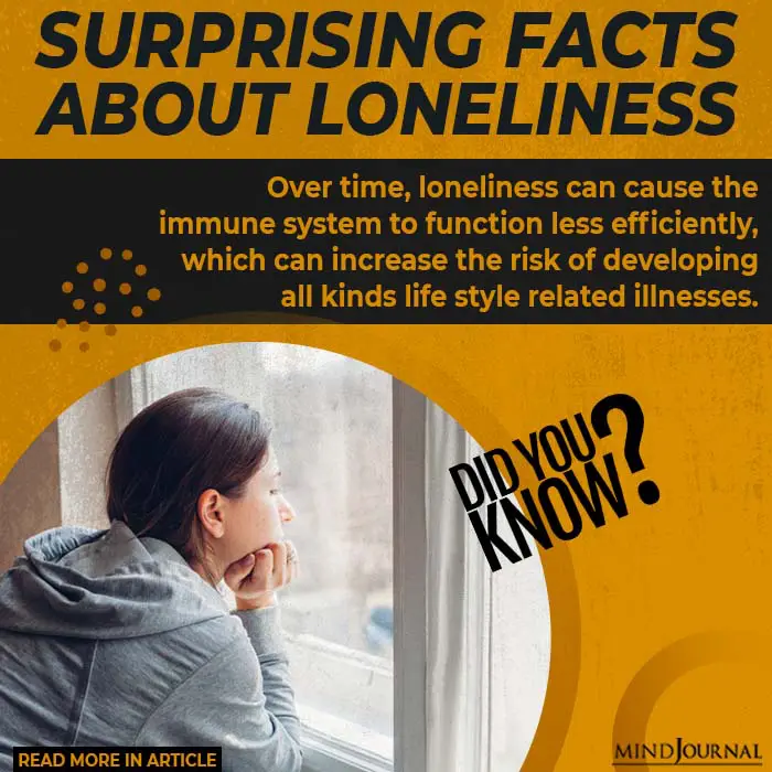 Surprising Facts Loneliness less immunity