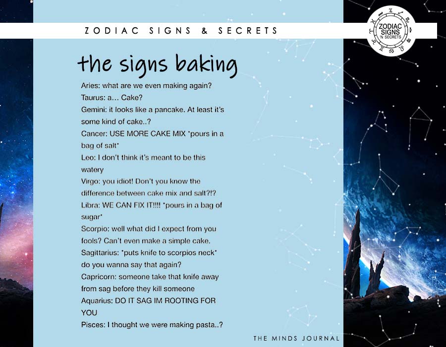 The Signs Baking