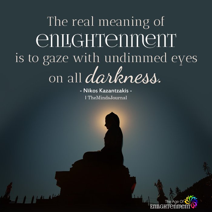 The real meaning of enlightenment