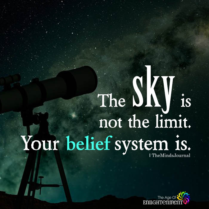 The sky is not the limit