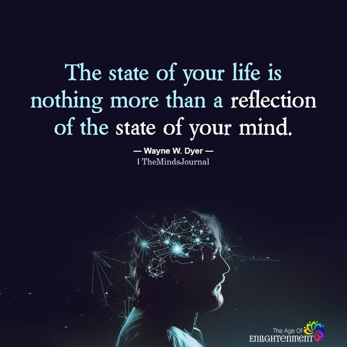 The state of your life is nothing