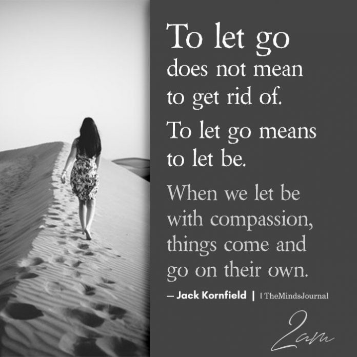Let Go When Partner Refuses To Change