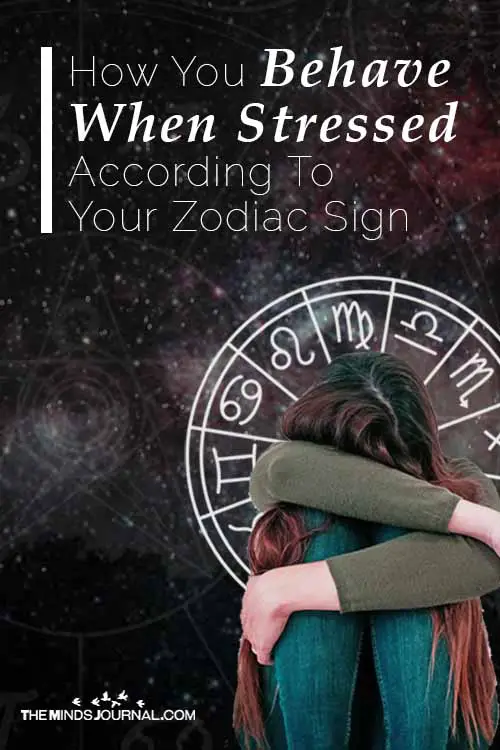 When Stressed According To Your Zodiac Sign pin