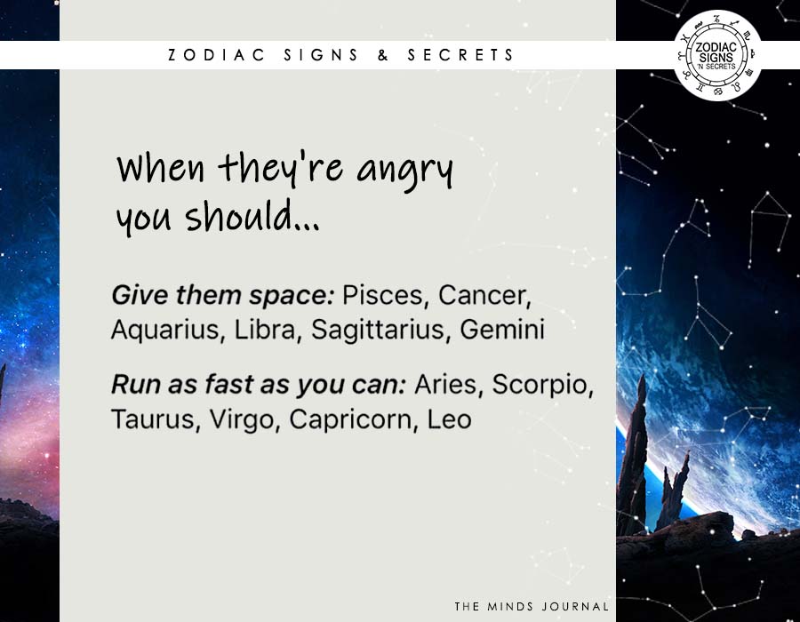 When The Signs' Are Angry