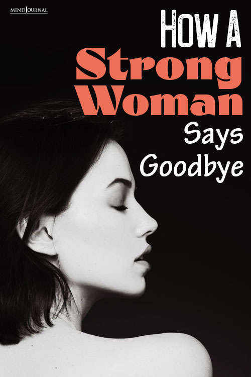 how a strong woman says goodbye pin