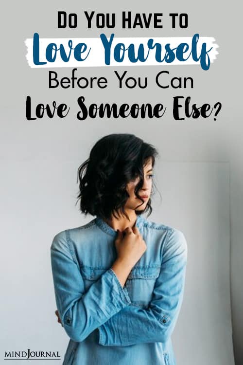 love yourself before you can love someone else pin