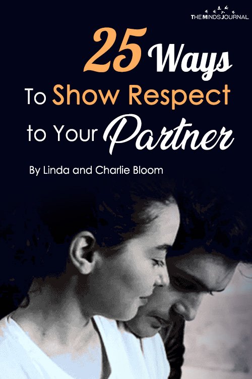 25 Ways You Can Show Respect to Your Partner