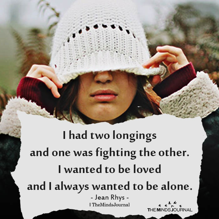 I had two longings