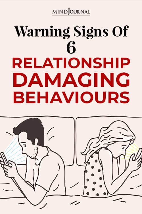 Relationship Damaging Behaviours Healing Response pin