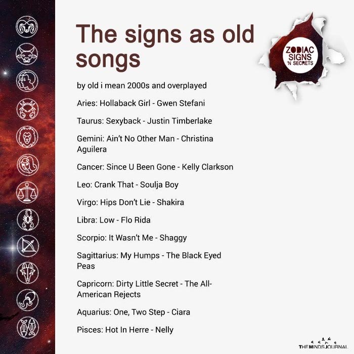 The Signs As Old Songs