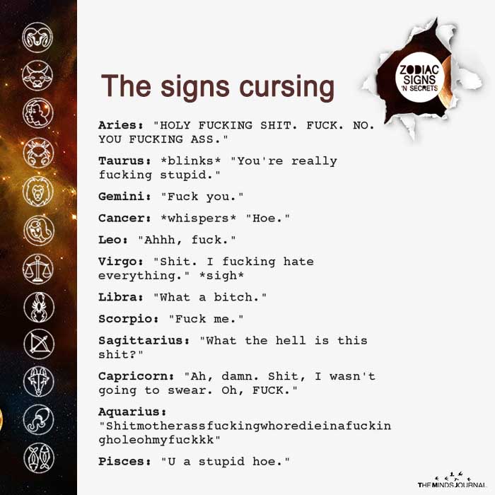 The Signs Cursing