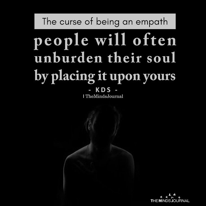 the curse of being an empath