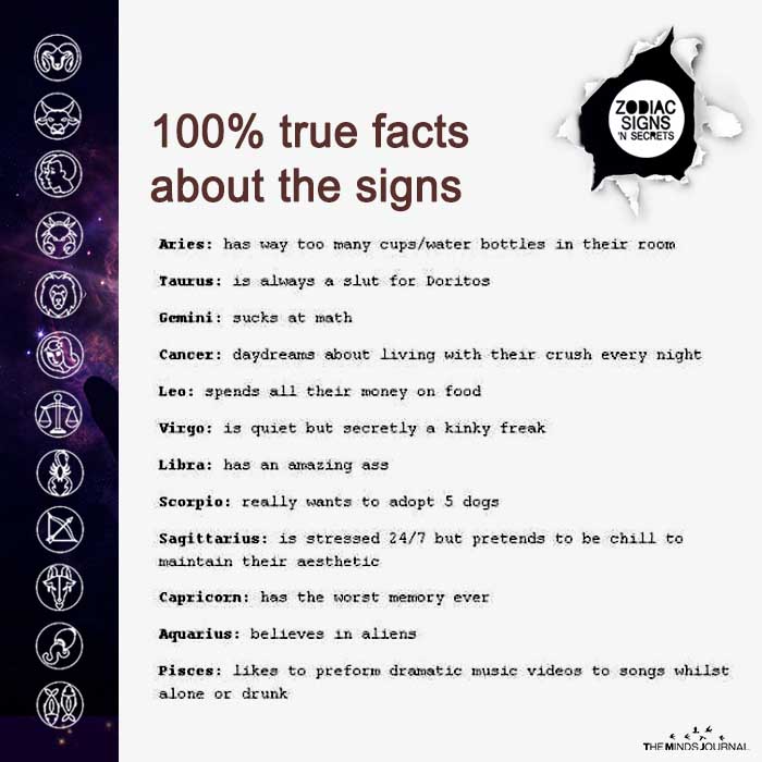 True Facts About The Signs
