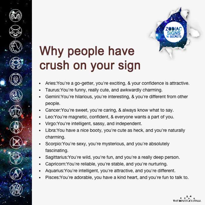 Why People Have Crush On Your Sign