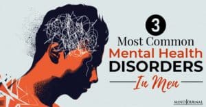 most common mental health disorders in men
