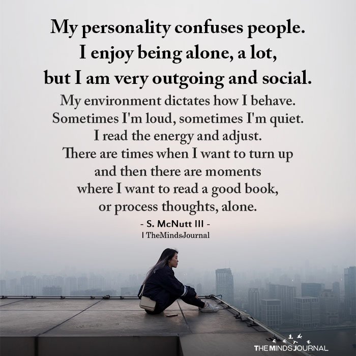 My Personality Confuses People
