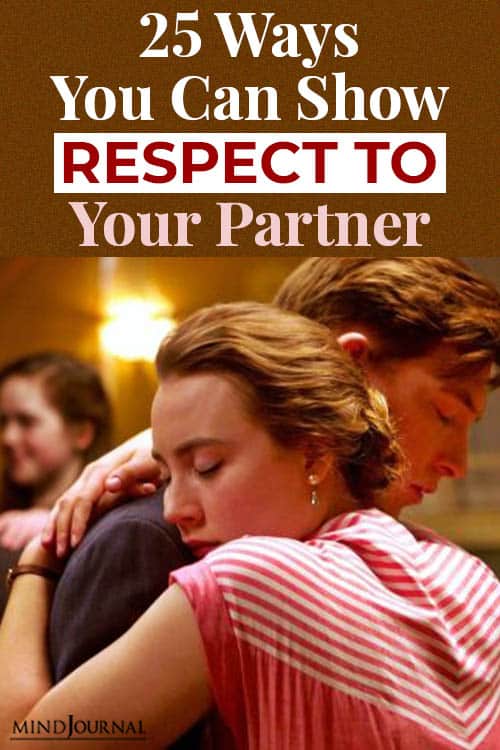 show respect to partner pin