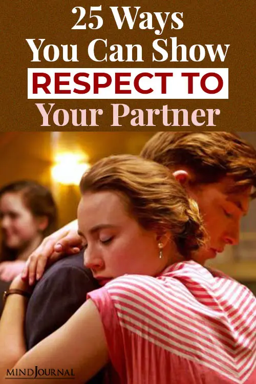 show respect to partner pin