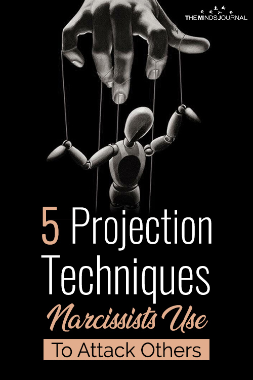 5 projection techniques used by narcissist pin