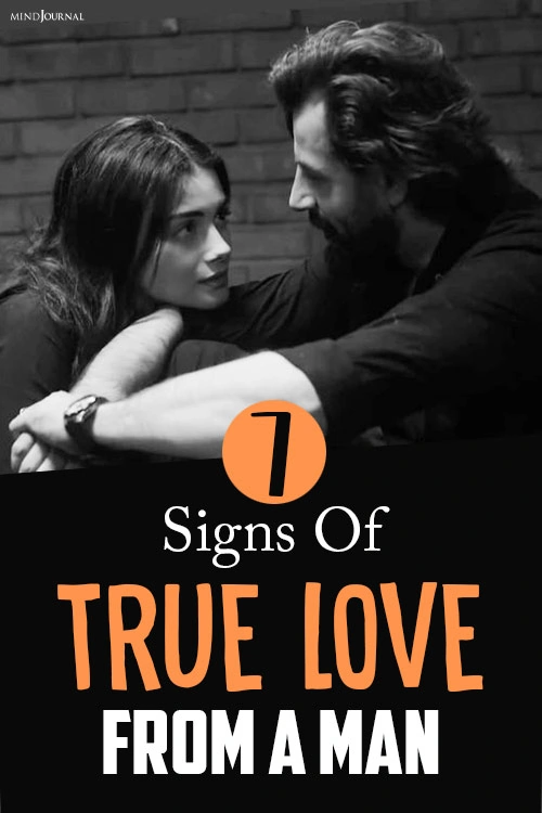7 Signs Of True Love From A Man pin