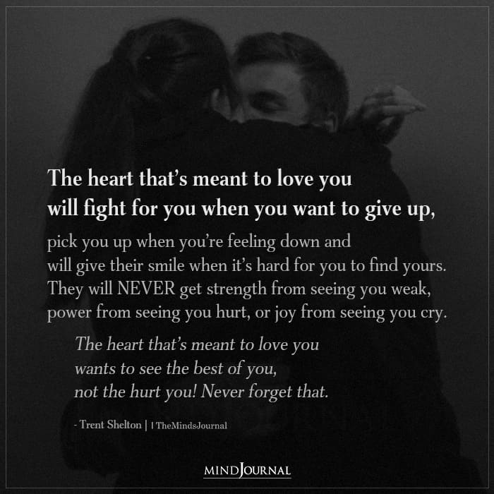 The Heart That's Meant To Love You