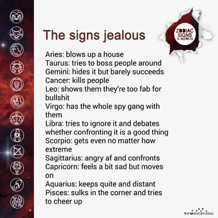 The Signs Jealous