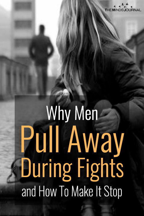 Why your man shuts down during arguments