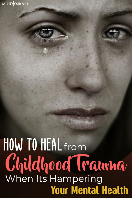 how to heal from childhood trauma pin